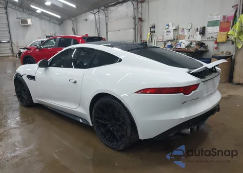 2015 Jaguar F-Type R из США, поврежденный, VIN SAJWA6DA3FMK21267